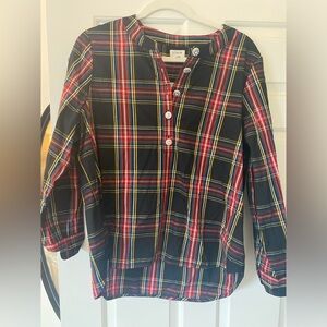 J. Crew Factory Plaid Blouse